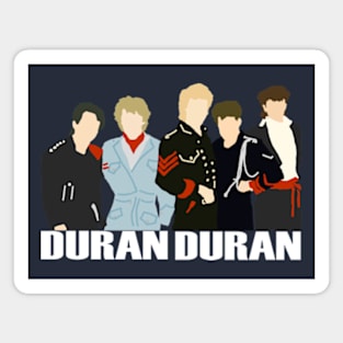 Duran Duran Silhouette A2 Magnet